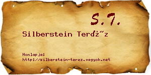 Silberstein Teréz névjegykártya